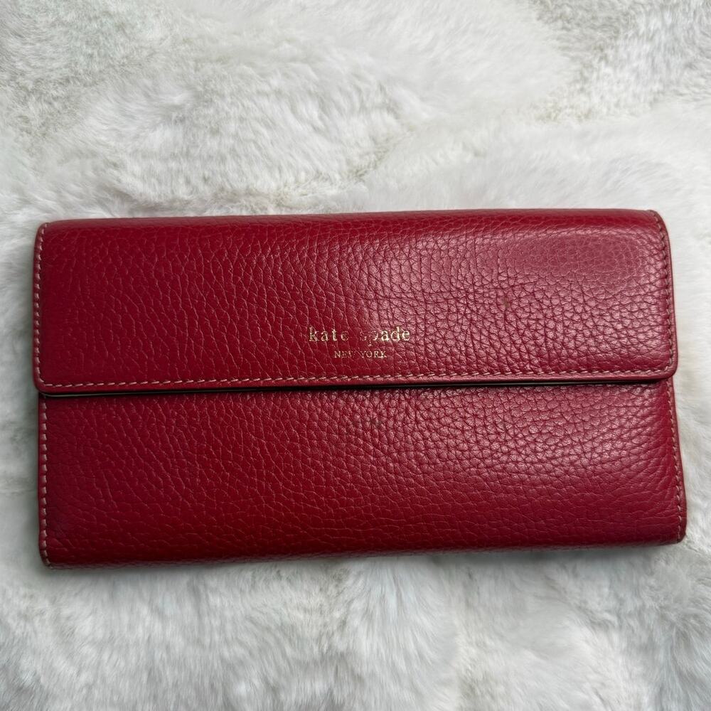 Vintage Kate Spade New York Red Wallet